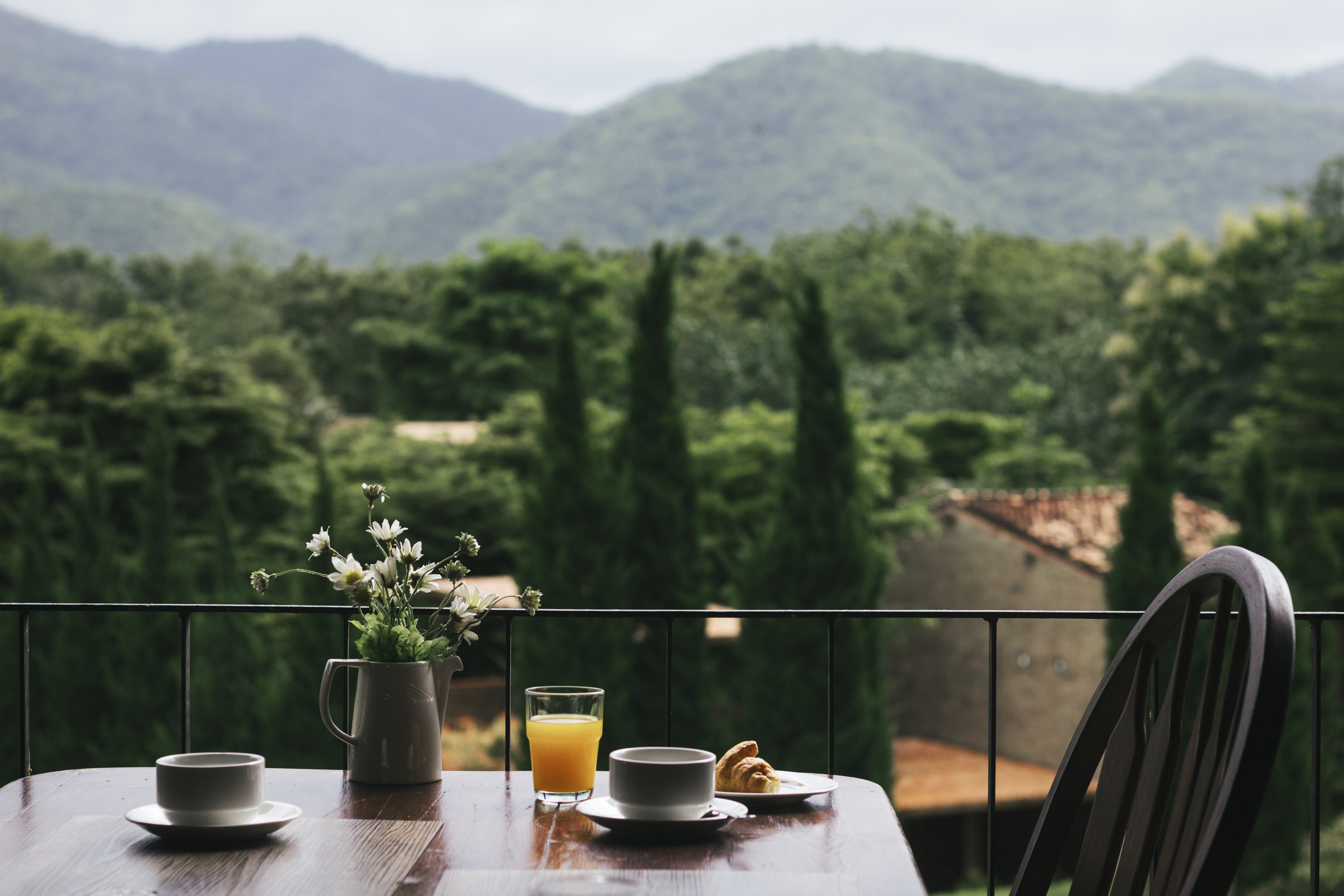 Vista del hostal